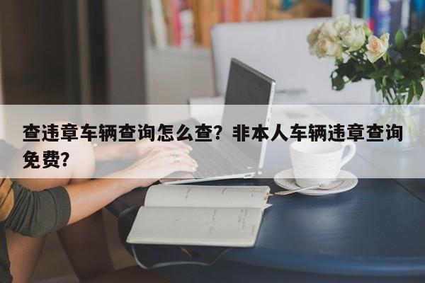 查违章车辆查询怎么查？非本人车辆违章查询免费？-第1张图片-云深生活网